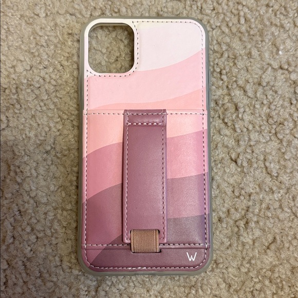 Walli Pink and Purple iphone 11 Case - Picture 1 of 3